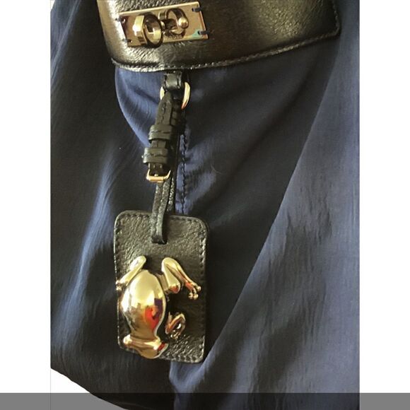 ‼️LOWEST PRICE YET‼️ Marc Jacobs Blue Nylon and Leather Tote EUC - Picture 7 of 10